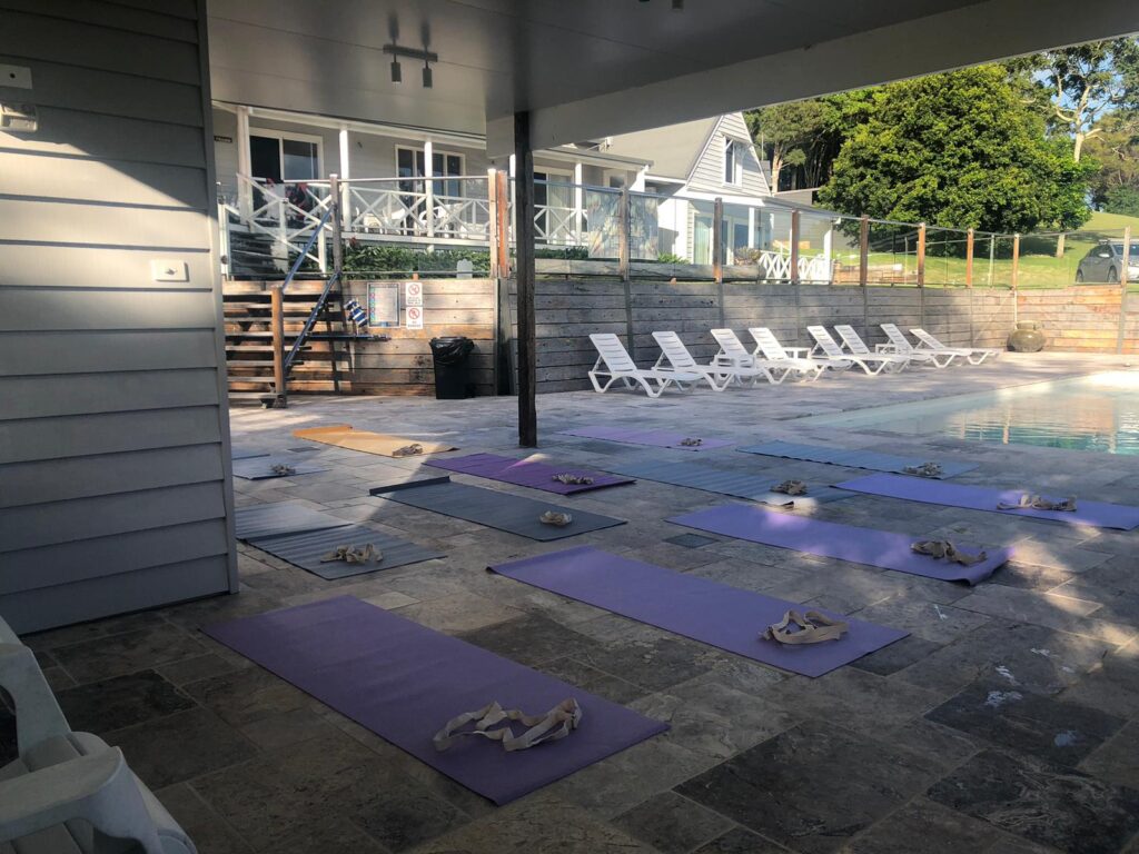 Private yoga class in Byron Bay Private yoga class in Byron Bay